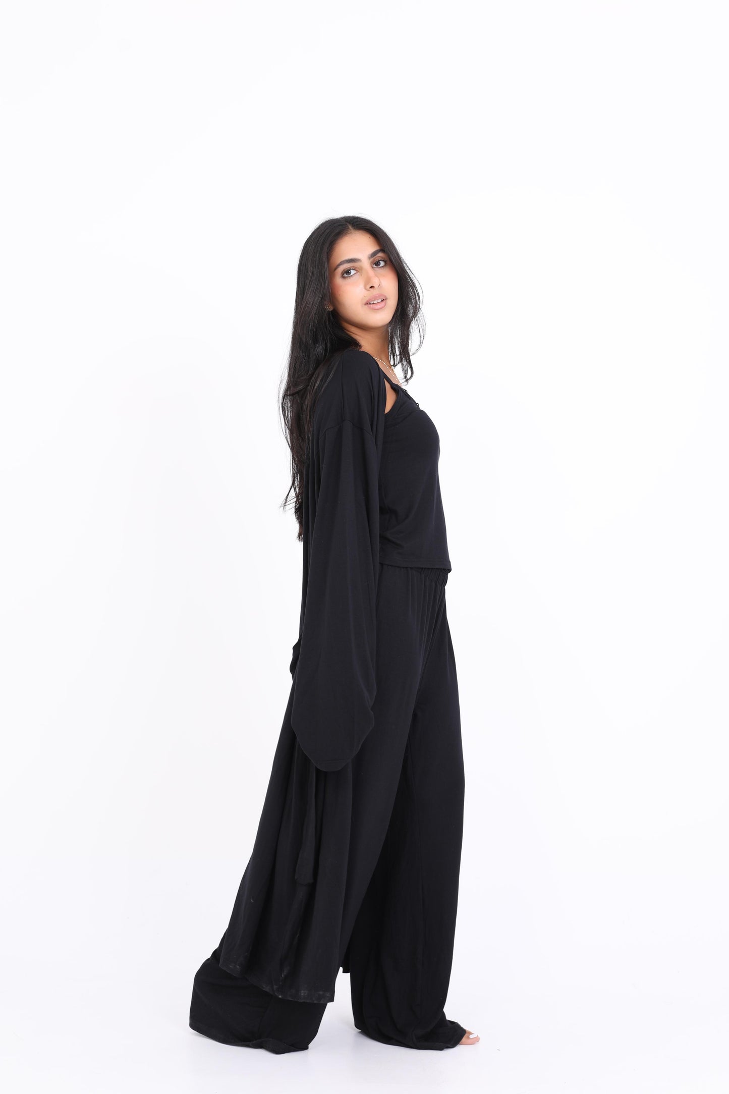 Midnight Elegance Pajama Set