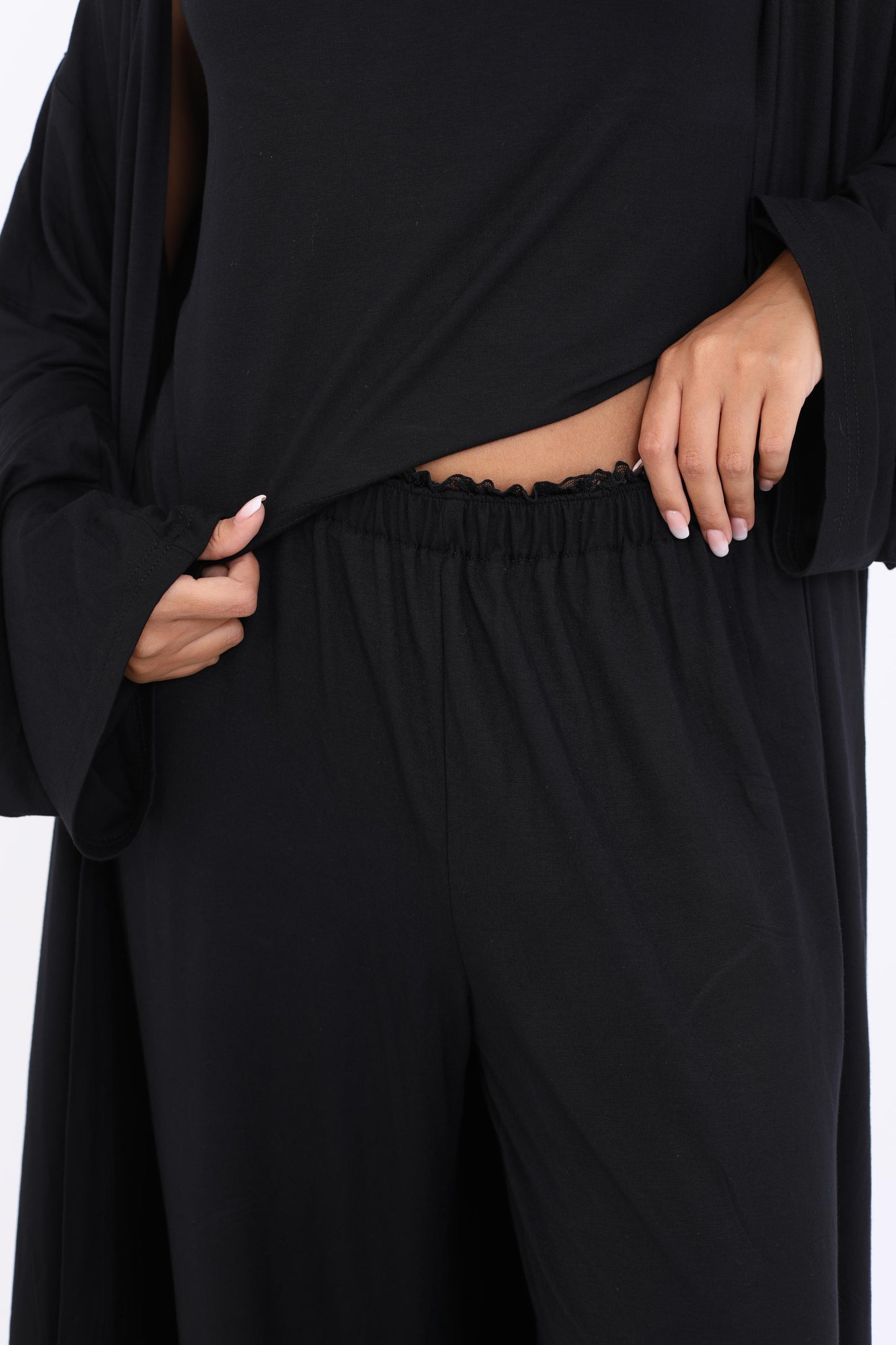 Midnight Elegance Pajama Set
