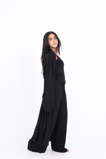 Midnight Elegance Pajama Set